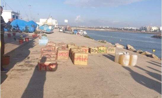 البحرية الملكية تجهض عملية تهريب مخدرات في عرض بحر طنجة