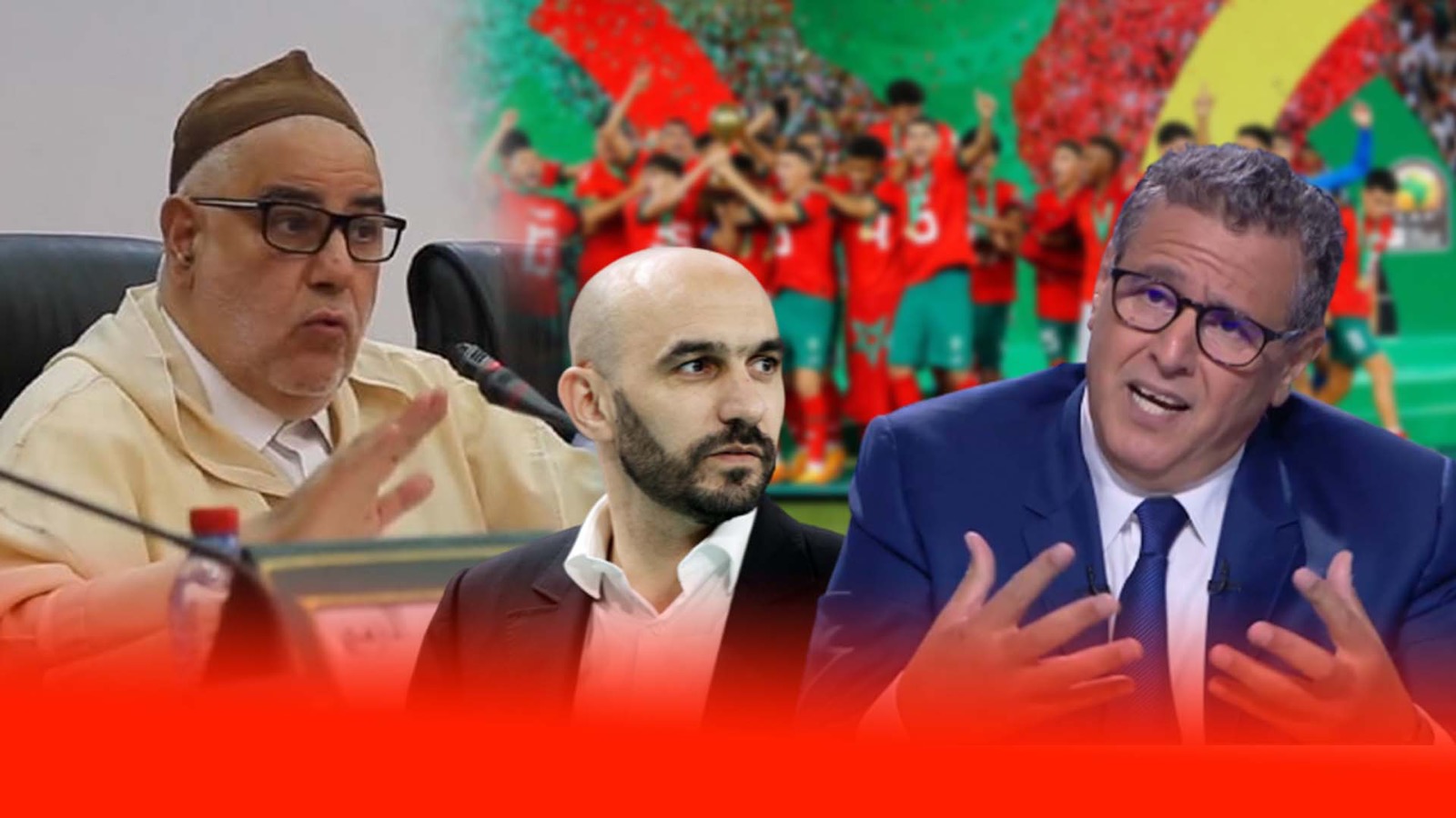 بنكيران : الركراكي كيعطي الدروس للسياسيين و أخنوش خاصو يتعلم منو فن تحمل المسؤولية +(فيديو)