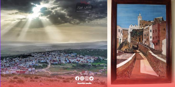 هذه هي قصة لوحة مدينة البهاليل المعروضة برواق مقر جماعة: استمتع بجمال التاريخ والثقافة