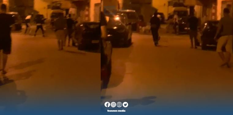 بالفيديو/ ليلة دموية بزواغة بالسلاح الأبيض ورصاص مكافحة العصابات يطيح بالكلب الشرس