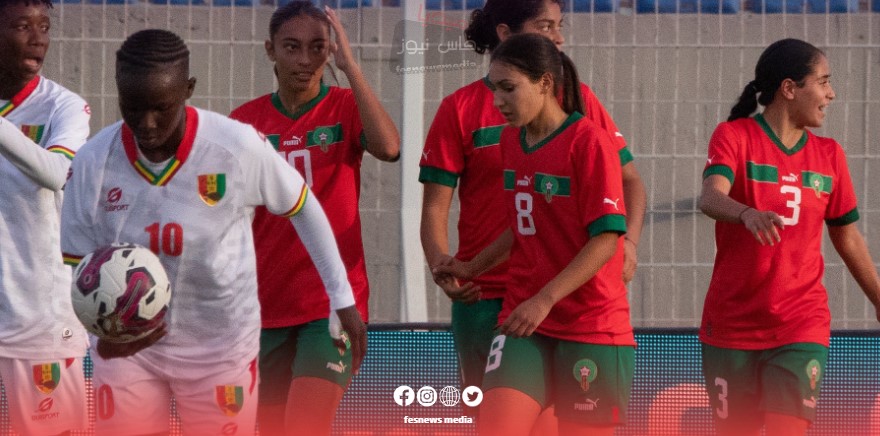 اللبؤات تحت 20 سنة يتأهل إلى الدور الثالث من التصفيات الأفريقية المؤهلة لكأس العالم بعد الفوزعلى الفريق الغيني بـ 3 أهداف نظيفة
