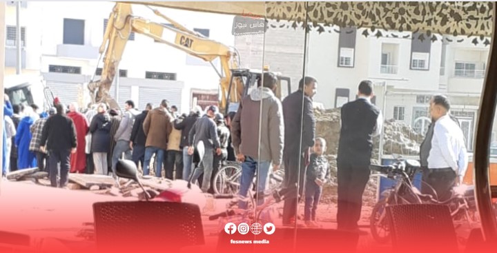 إلى رحمة الله.. عامل يلقى ربه شهيدا تحت الردم بالطريق العام بالمرجة بفاس