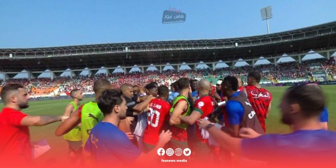 الكاف يفتح تحقيق عاجل في أحداث مباراة المغرب والكونغو
