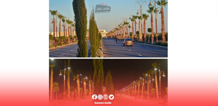 عمالة إقليم مولاي يعقوب تضع شوارع مركز الضويات في مصاف الشوارع النموذجية