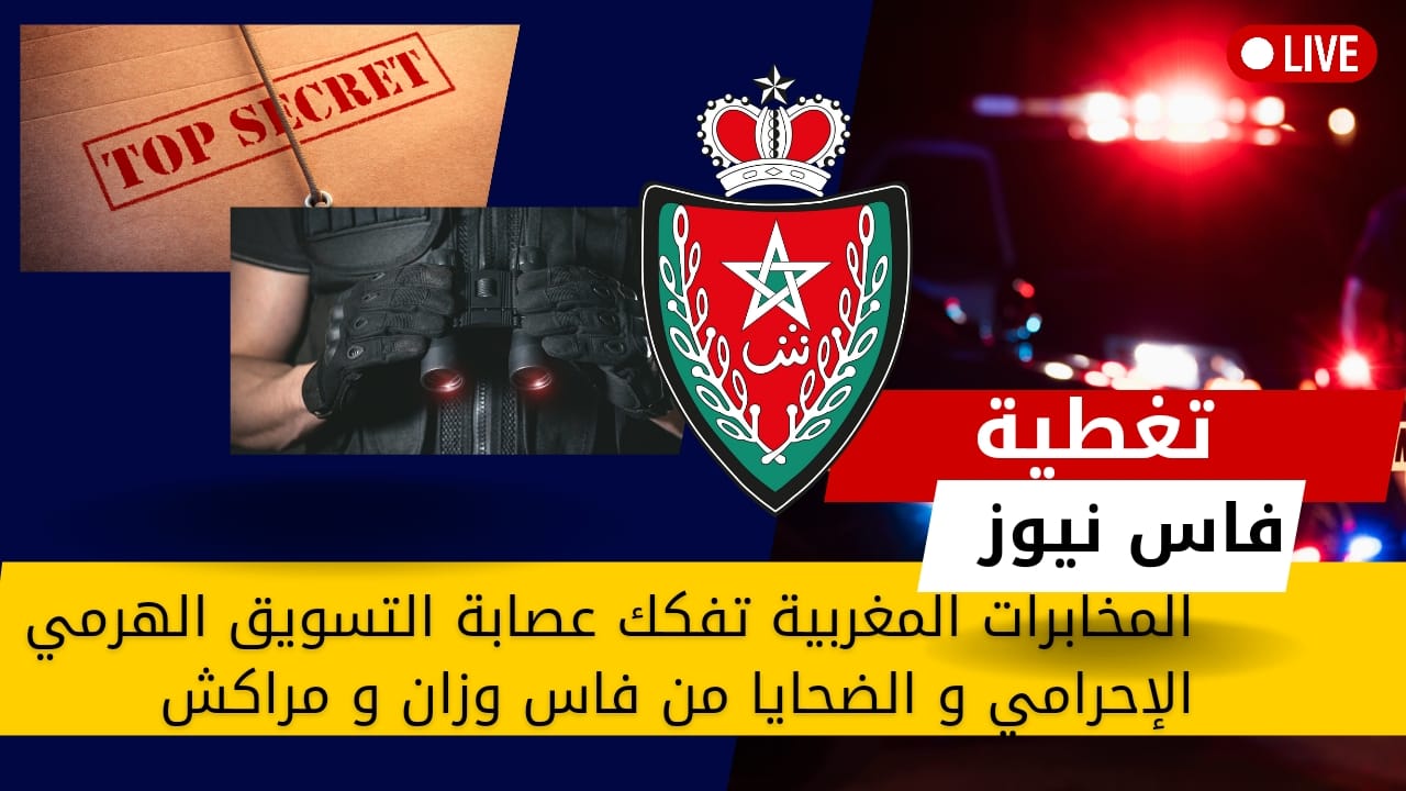 Moroccan Intelligence Overturns Criminal Pyramid Marketing Gang, Hundreds of Victims in Fes, Ouezzane, and Marrakech