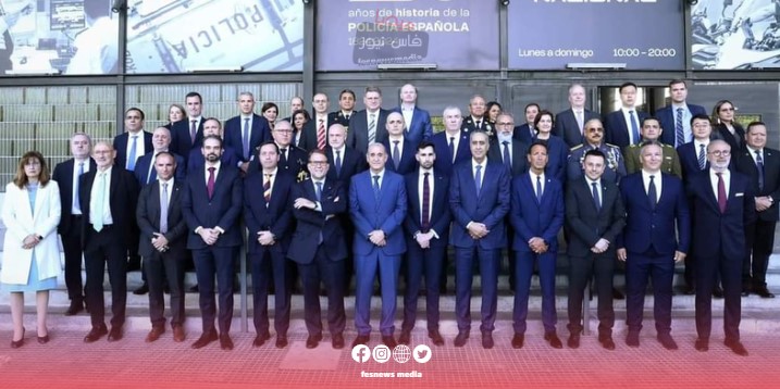 Abdellatif Hamouchi participates in the celebrations marking the 200th anniversary of the founding of the Spanish Police