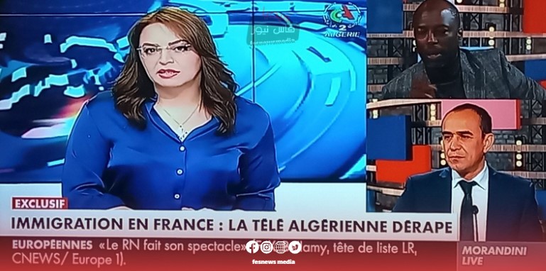 The French press unveils the propaganda of Algerian television
