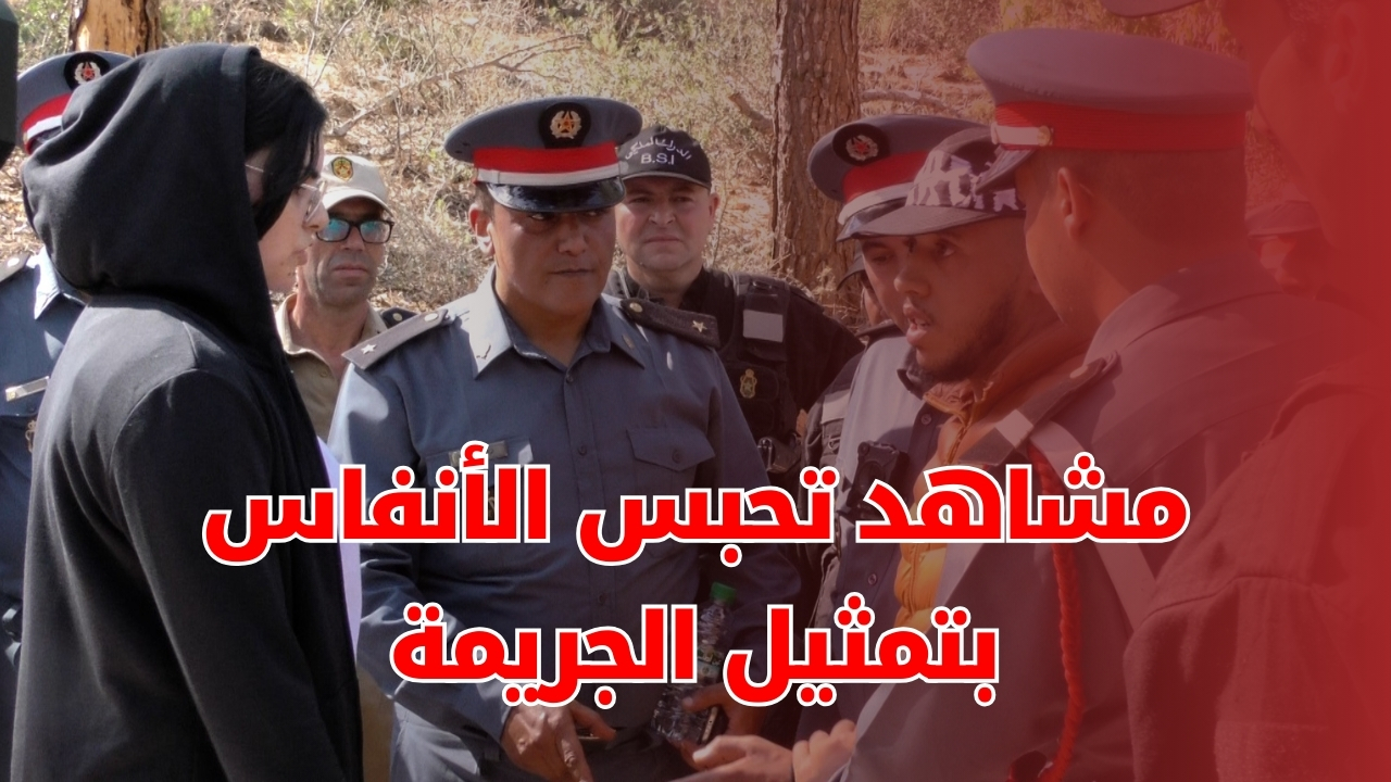 This is the victim and this is the monster of the forest in Ain El Chakf… Breathtaking scenes of crime