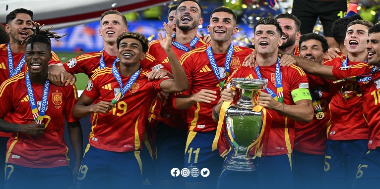 Spain Achieves Historic Feat by Winning Fourth European Championship at England’s Expense