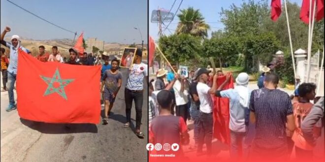 Residents of the "Frakna" roundabout organize a protest march to demand an end to their isolation + (Video)