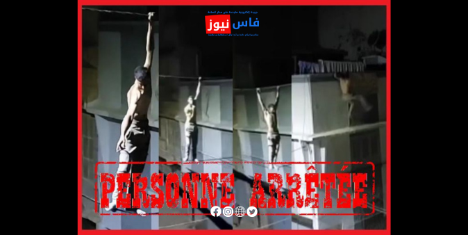 Khemisset Police Arrest Young Man Who Threatened Citizens and Climbed Electric Wires While Intoxicated