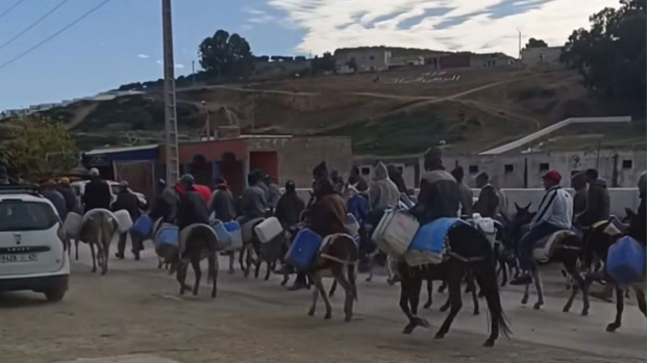 Residents of Bouchabel Protest Water Scarcity Despite Proximity to Morocco’s Largest Dam