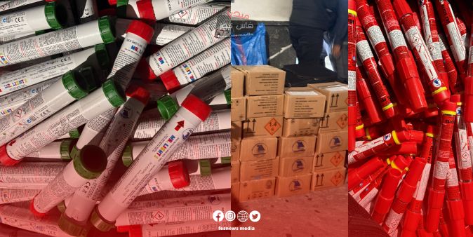 Serious Smuggling Attempt at Tangier Port: French-Moroccan National Caught Trying to Smuggle Thousands of Fireworks — Security Forces Intervene (Photos)