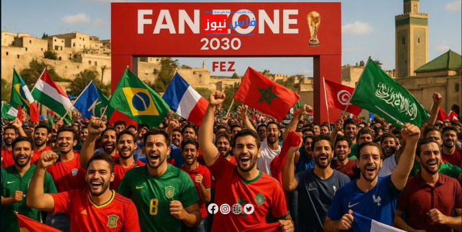 Bab Al-Maqam Square in Sefrou Turns into a Vibrant “Fan Zone”… Fans Create the Atmosphere Amid Strong Security Presence (Video)