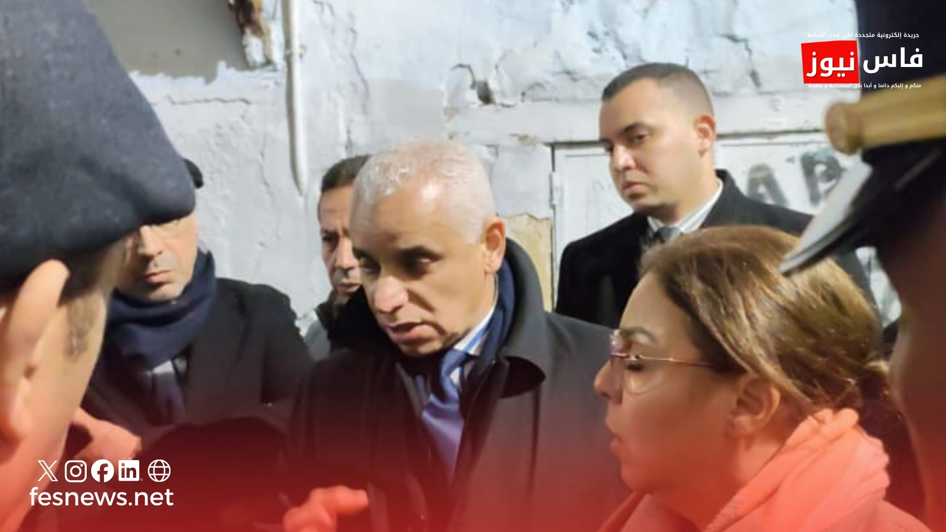 Fez: Woman Moderately Injured in House Roof Collapse in the Keddane Neighborhood, Field Mobilization with No Fatalities Recorded