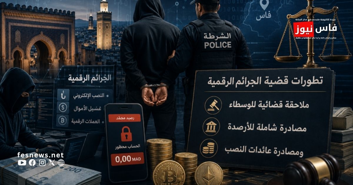 Fès : Affaire des crimes numériques – Les intermédiaires poursuivis en justice et confiscation des avoirs issus des escroqueries