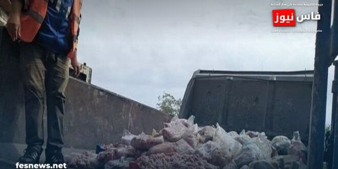Fez municipal authorities inspect and close a well-known butcher shop after seizing spoiled meat