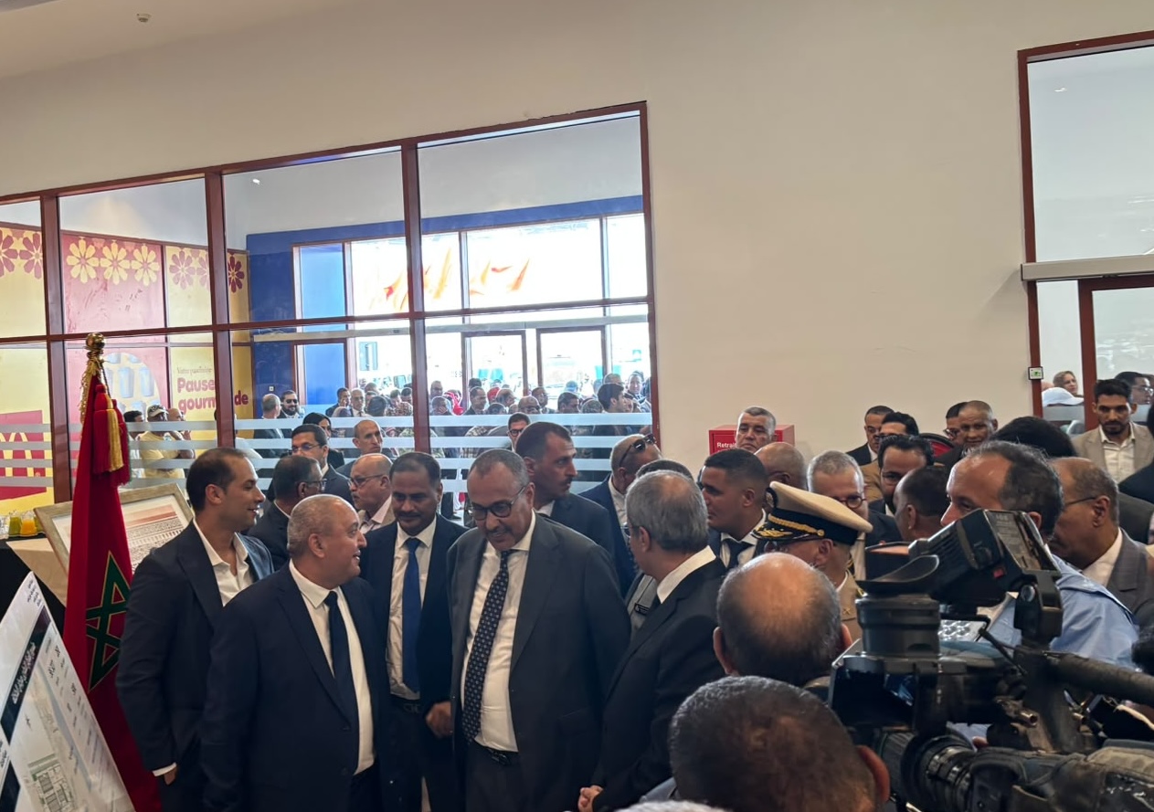 Official inauguration ceremony of the new Marjane hypermarket in Dakhla